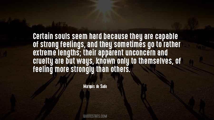 Hard Feeling Quotes #540277