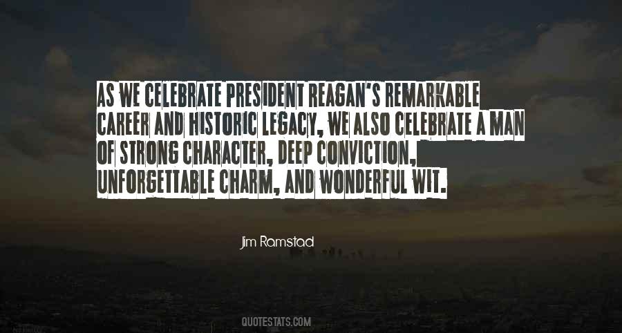 Man Of Conviction Quotes #1369923