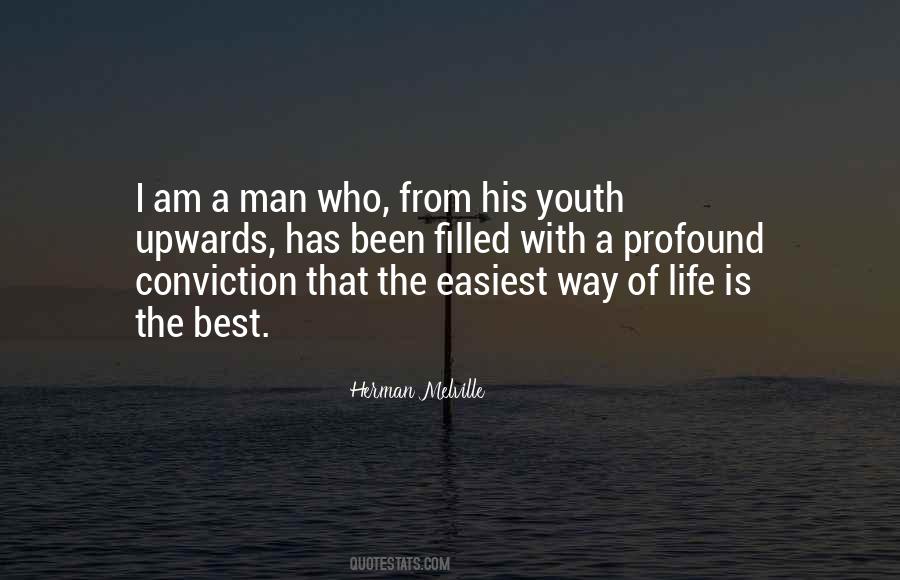 Man Of Conviction Quotes #1418179