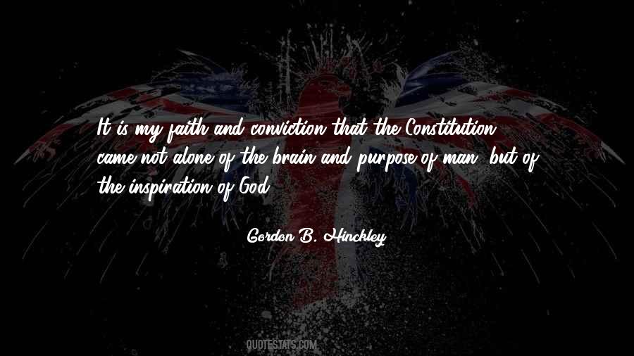 Man Of Conviction Quotes #1468967