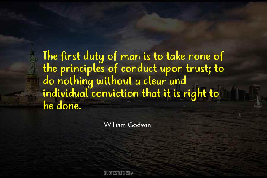 Man Of Conviction Quotes #1556978