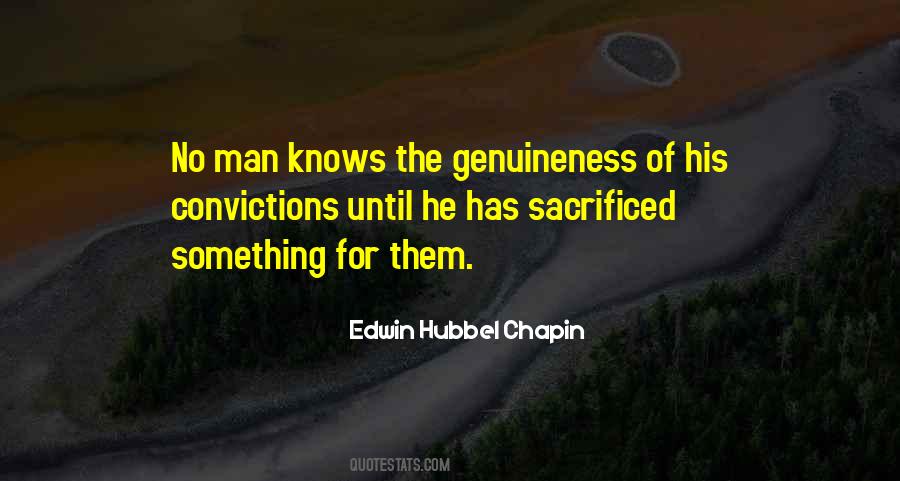 Man Of Conviction Quotes #45884