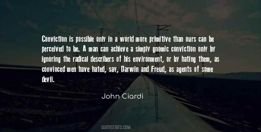 Man Of Conviction Quotes #488937