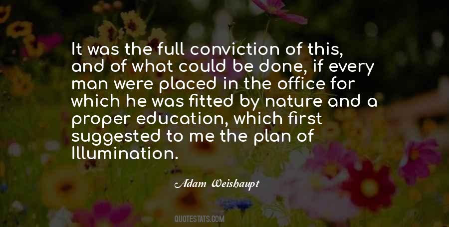 Man Of Conviction Quotes #624997