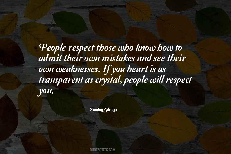 Own Respect Quotes #1493501