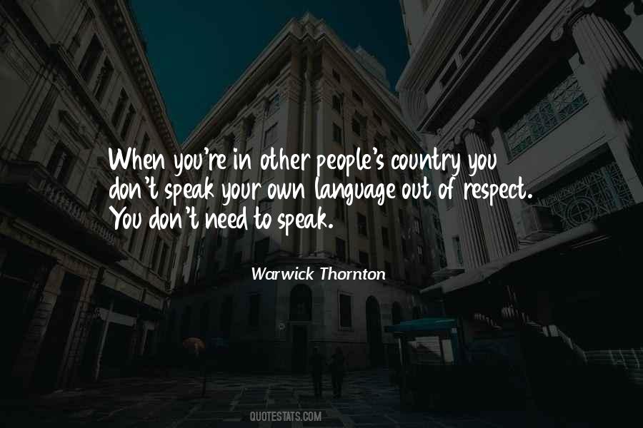 Own Respect Quotes #883775