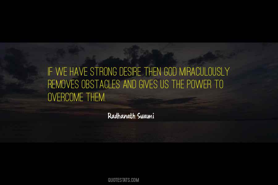 Obstacles God Quotes #685926