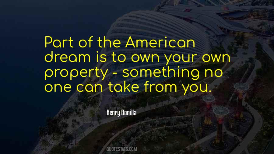 Own Property Quotes #1403681
