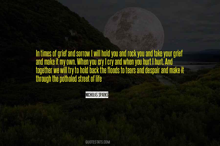 When You Hurt I Hurt Quotes #718290