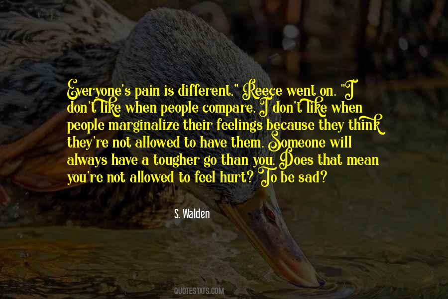 When You Hurt I Hurt Quotes #929780