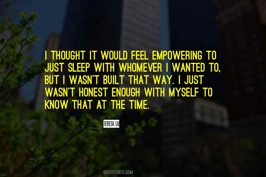 To Feel Wanted Quotes #742717
