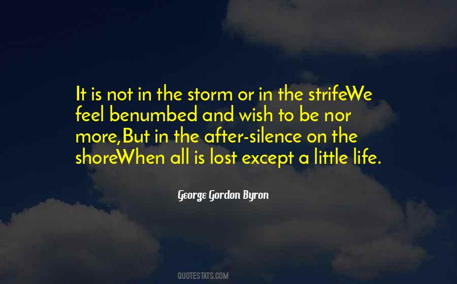 Life Is A Storm Quotes #192129