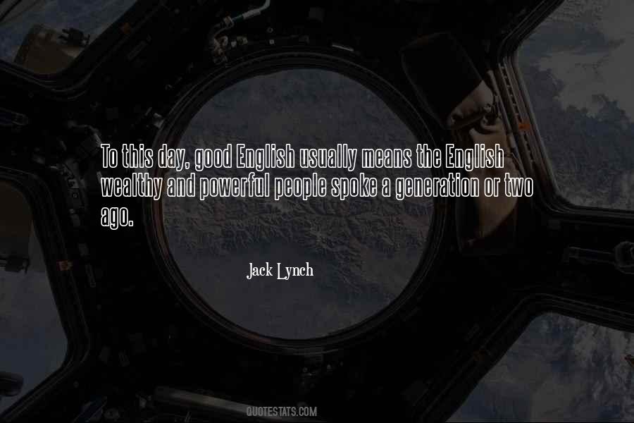 Good English Quotes #1605226