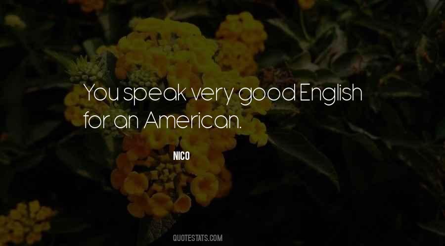 Good English Quotes #376392