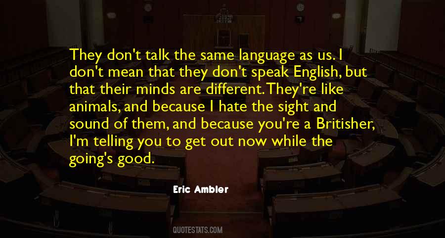 Good English Quotes #751335