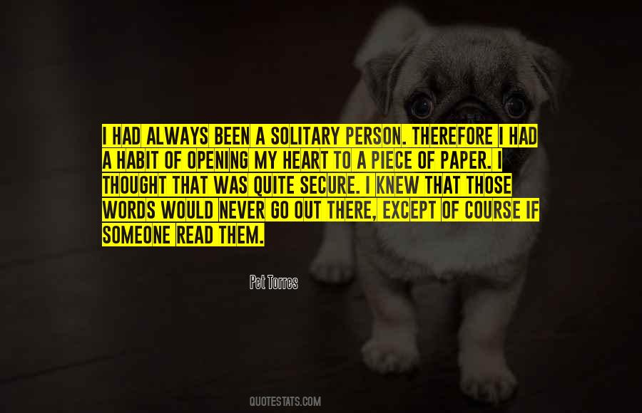 The Person You Thought You Knew Quotes #1066535