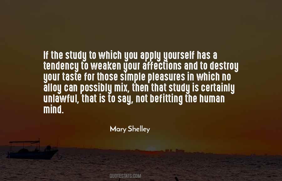 To Study Yourself Quotes #983282