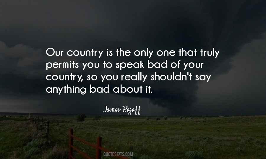 Bad Speech Quotes #1214058