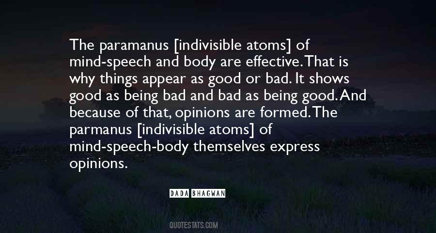 Bad Speech Quotes #462968