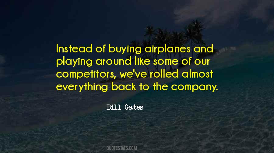 Quotes About The Airplanes #1465792