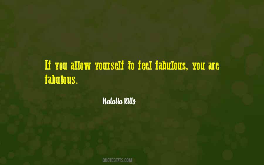 Fabulous You Quotes #654123