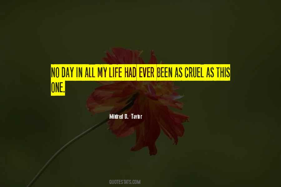 No One In My Life Quotes #1436069