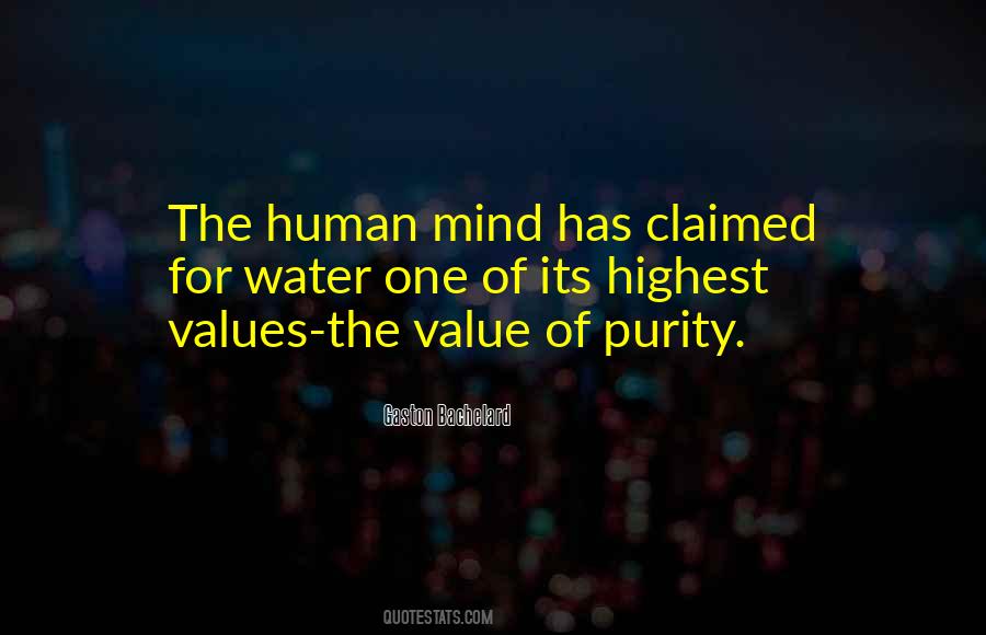 Water Value Quotes #1869056