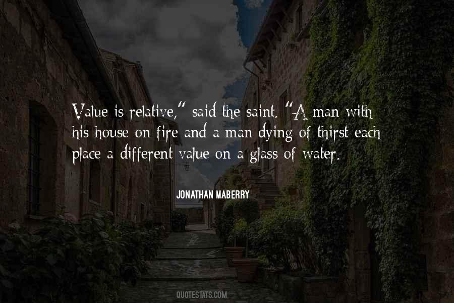 Water Value Quotes #605535