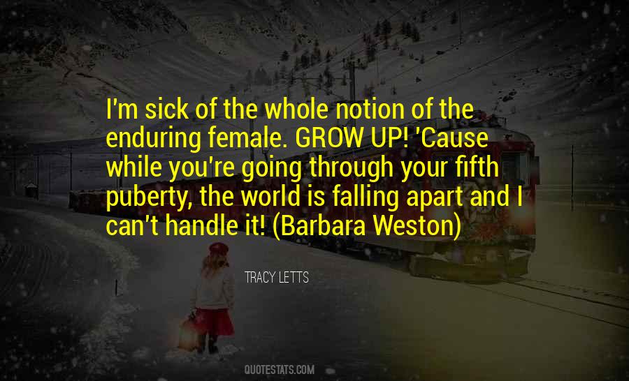 World Is Falling Apart Quotes #1061745