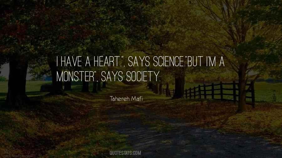 Science Heart Quotes #147057