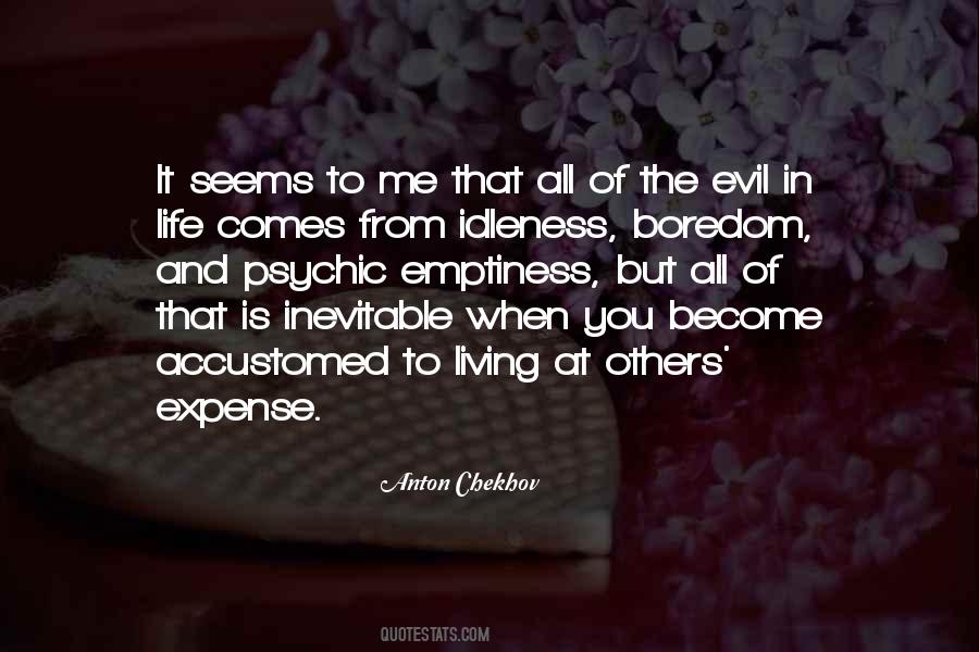 Evil In Me Quotes #494419