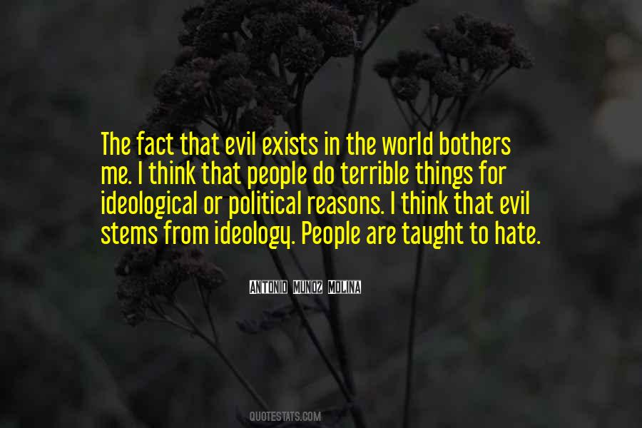Evil In Me Quotes #739138