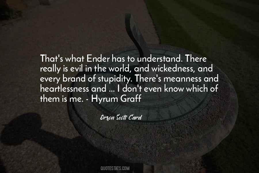Evil In Me Quotes #741491