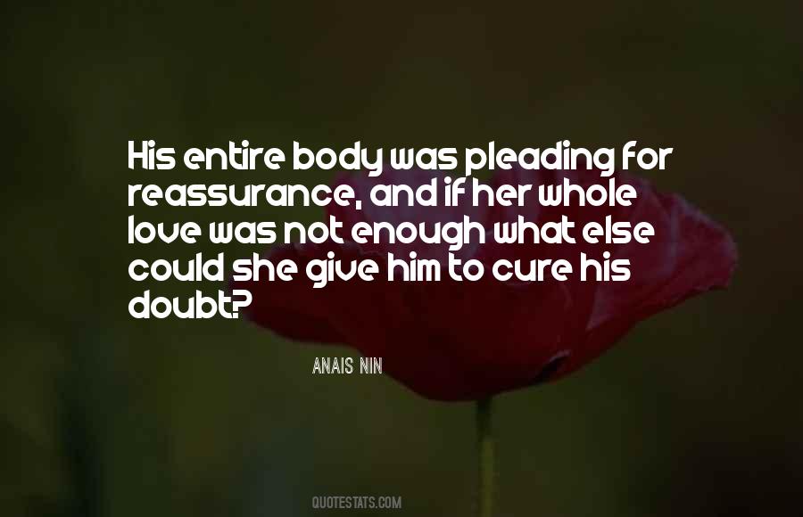 Nin Love Quotes #1527435