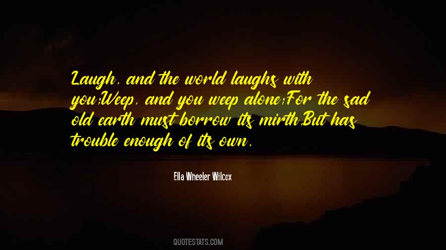 Happiness And Sad Quotes #1426838