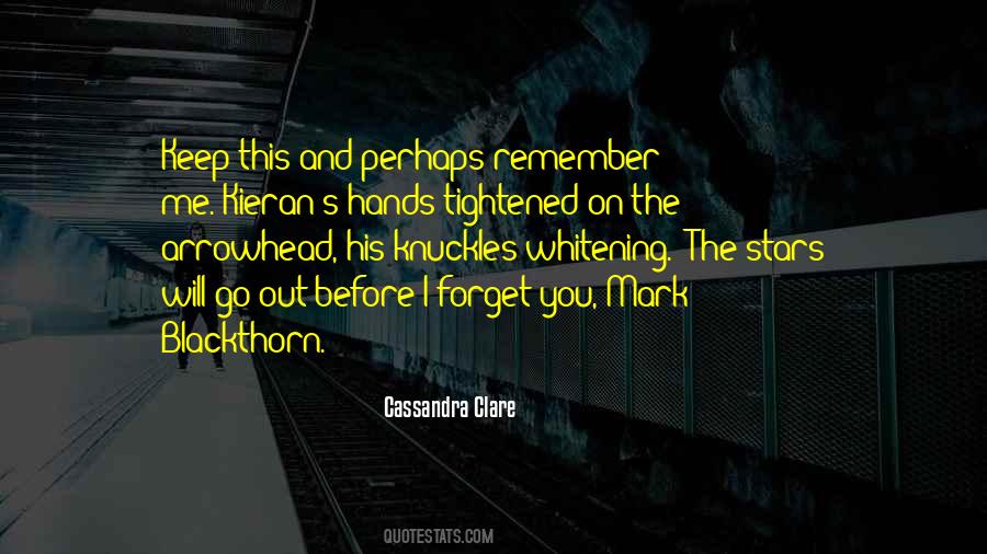 Remember Me I Will Remember You Quotes #1481874