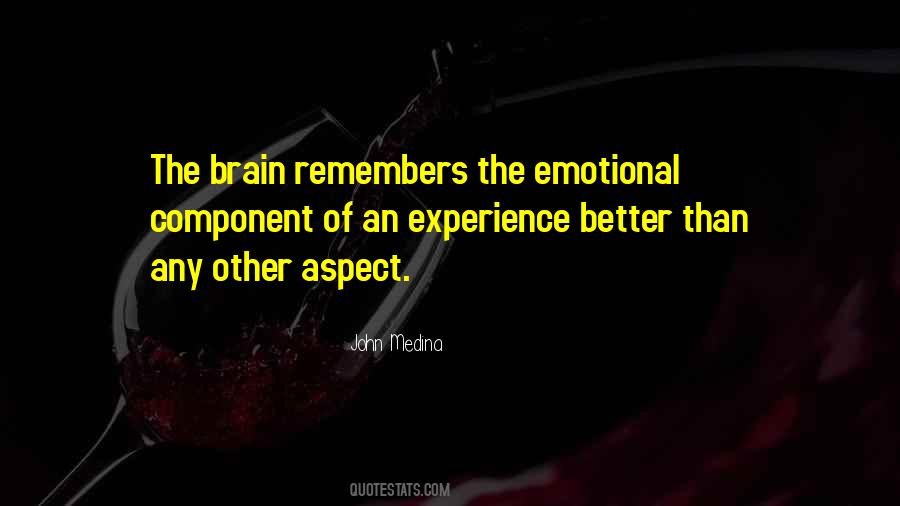 Emotional Aspect Quotes #1850095