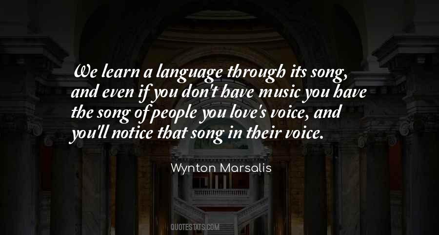 Voice Music Quotes #1635115