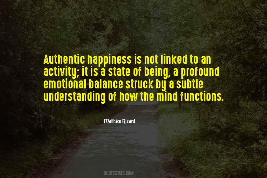 Emotional Balance Quotes #1137711