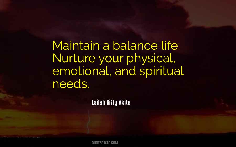 Emotional Balance Quotes #694583