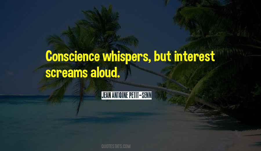 You Have No Conscience Quotes #26497