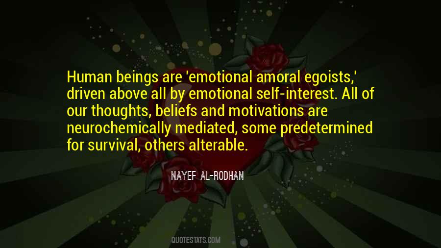 Emotional Beings Quotes #1247448