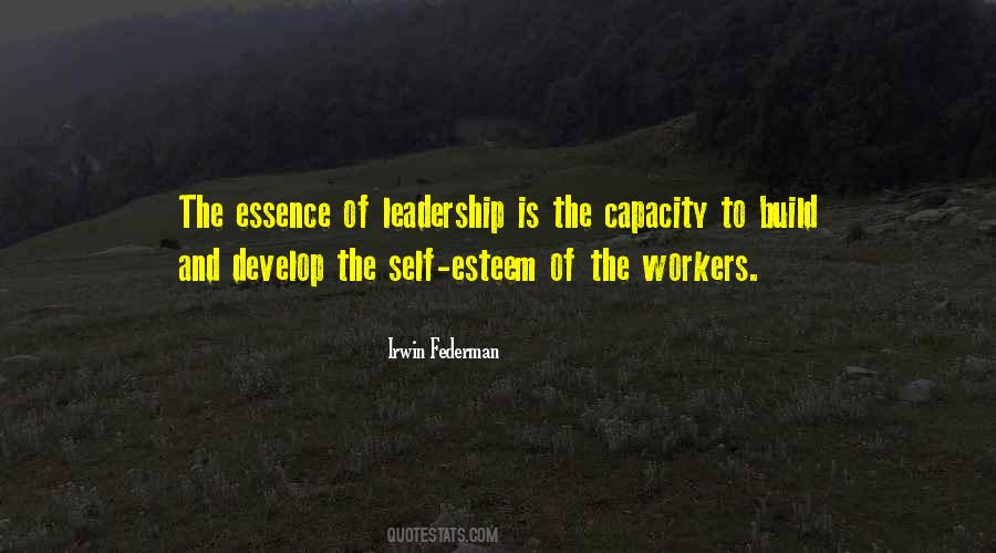 Build Your Self Esteem Quotes #600957