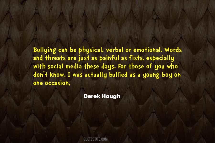 Emotional Bullying Quotes #135268