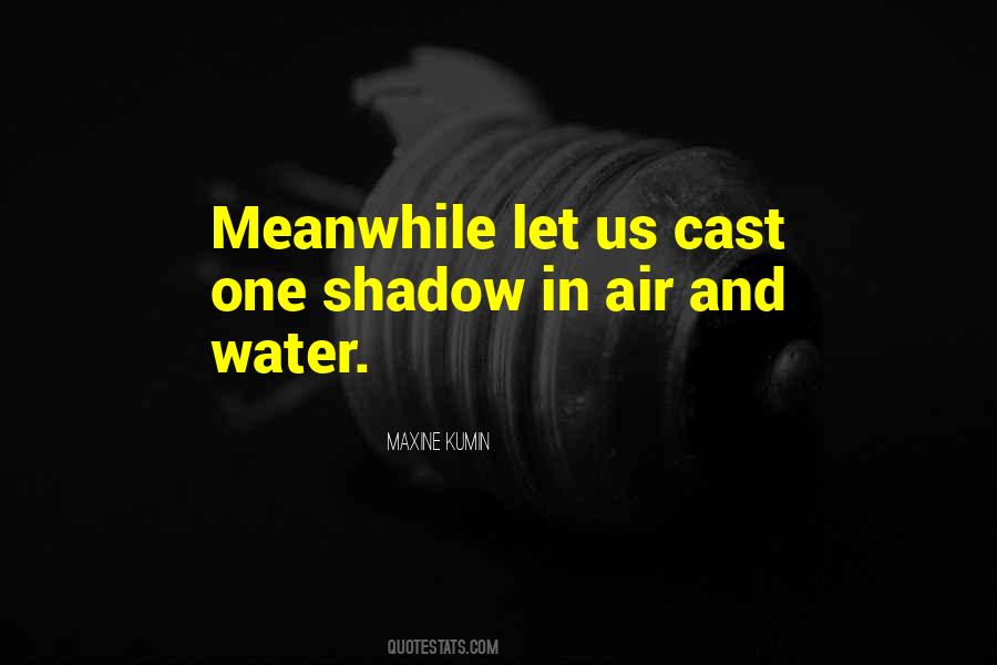 The Shadow You Cast Quotes #271917