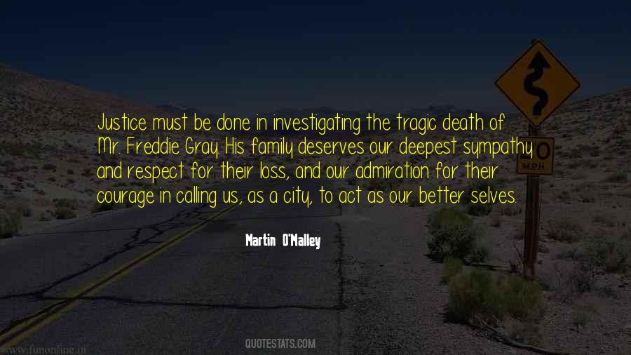 Death Family Quotes #230959