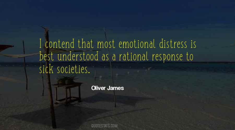 Emotional Distress Quotes #1139070