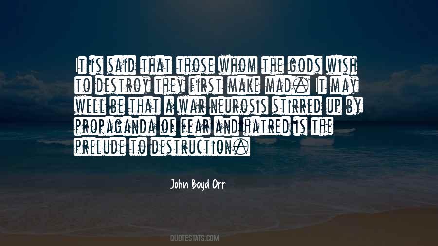 Fear Of War Quotes #1201933
