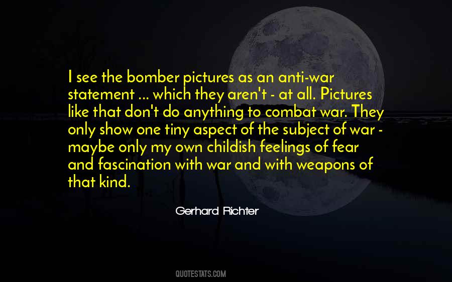 Fear Of War Quotes #1298326