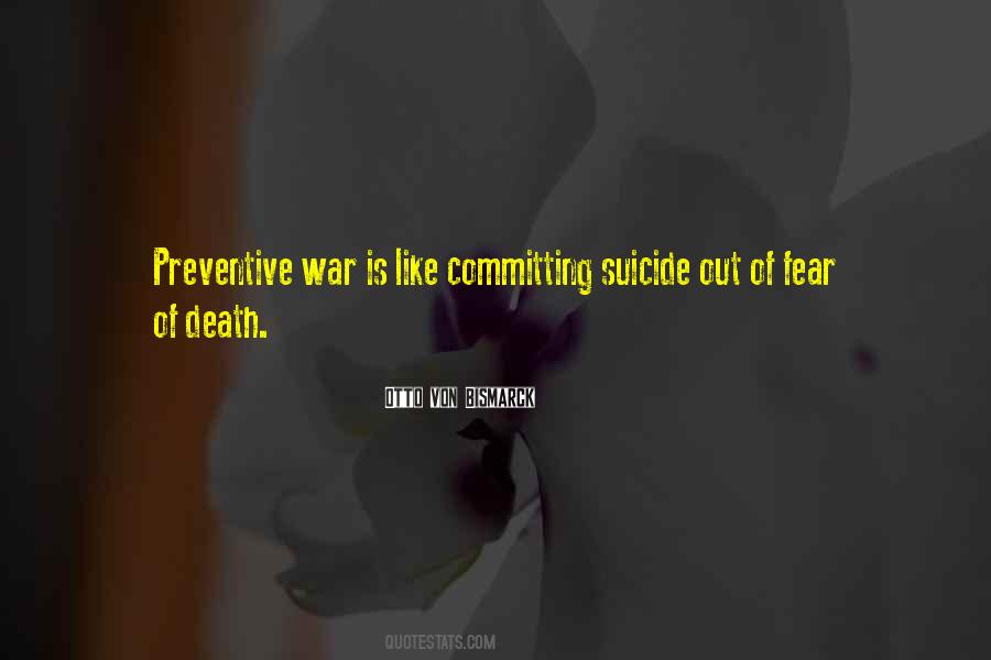 Fear Of War Quotes #1537512